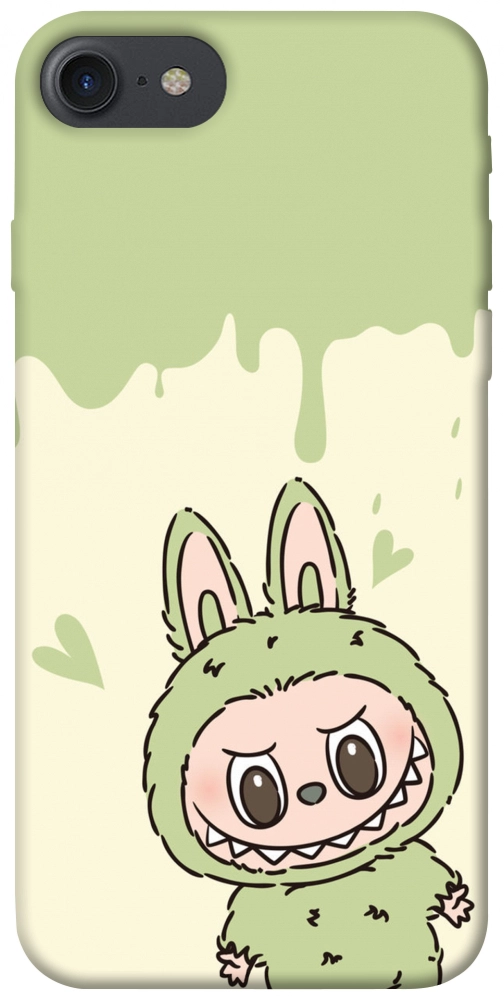 Чохол Labubu green для iPhone 8