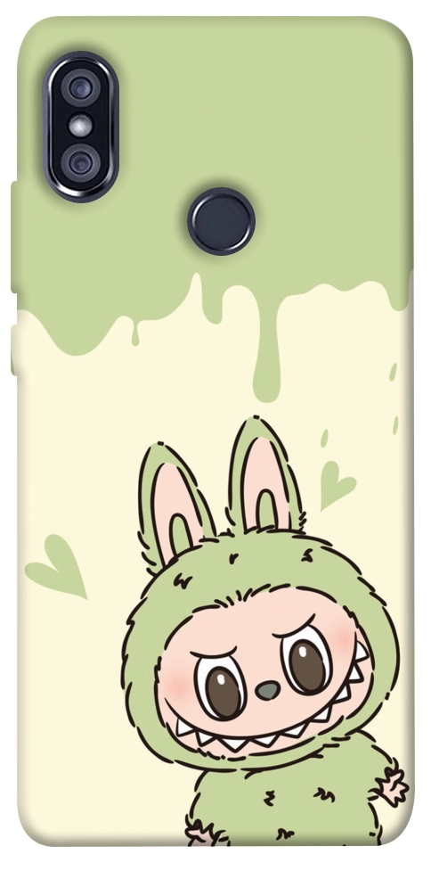Чохол Labubu green для Xiaomi Redmi Note 5 (Dual Camera)