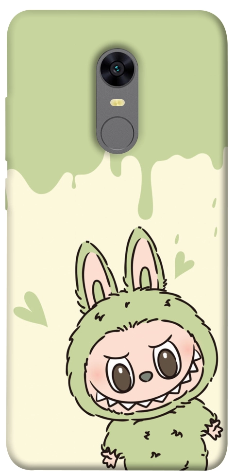 Чехол Labubu green для Xiaomi Redmi Note 5 (Single Camera)