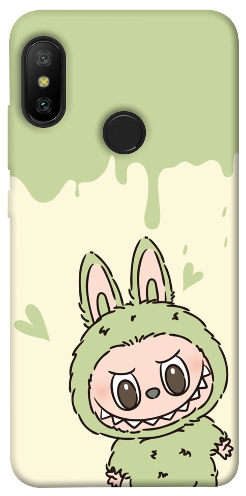 Чохол Labubu green для Xiaomi Redmi 6 Pro