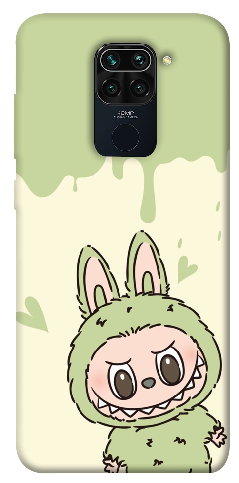 Чехол Labubu green для Xiaomi Redmi 10X