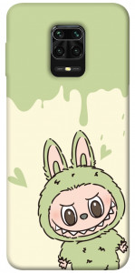 Чохол Labubu green для Xiaomi Redmi Note 9 Pro