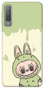 Чехол Labubu green для Galaxy A7 (2018)
