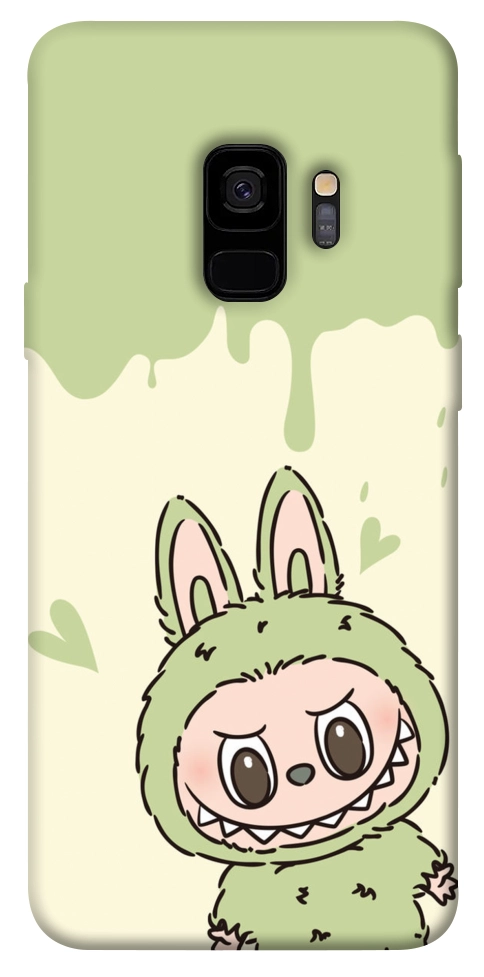 Чохол Labubu green для Galaxy S9