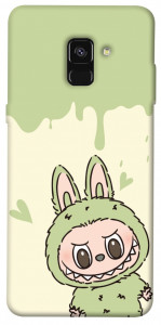 Чехол Labubu green для Galaxy A8 (2018)