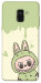 Чехол Labubu green для Galaxy A8 (2018)
