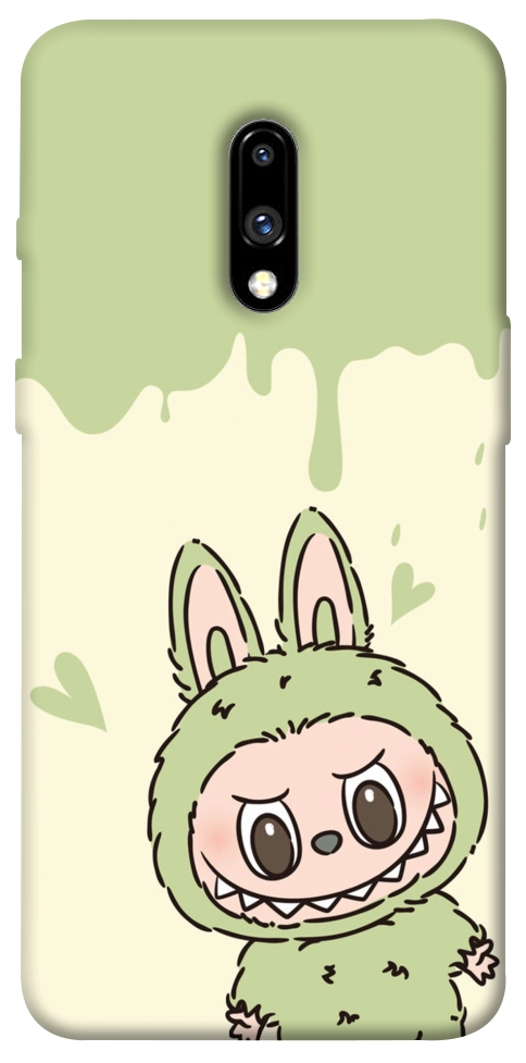 Чохол Labubu green для OnePlus 7