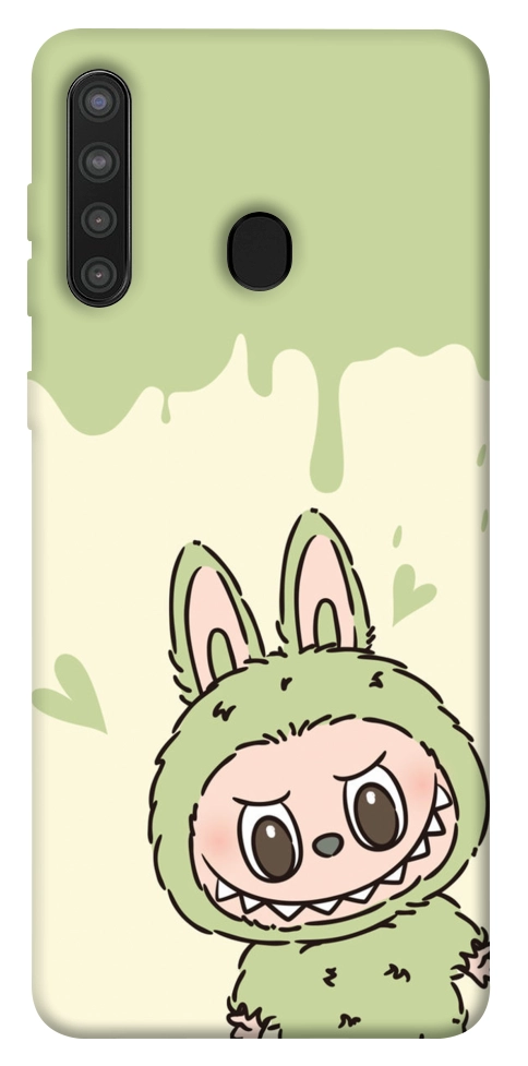Чехол Labubu green для Galaxy A21