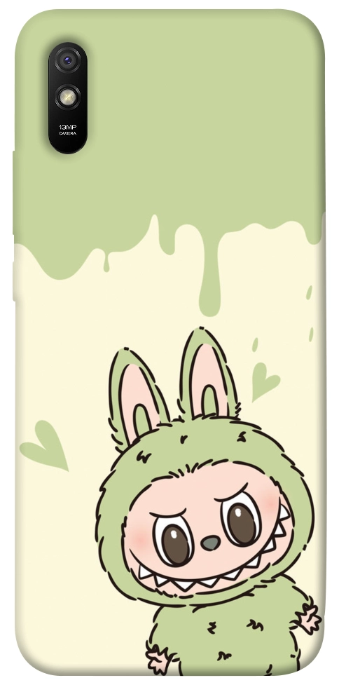 Чехол Labubu green для Xiaomi Redmi 9A