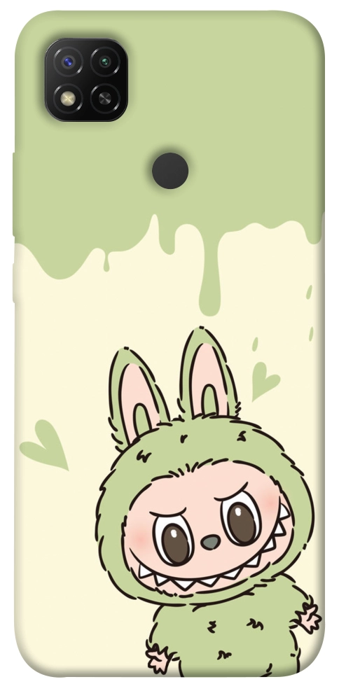 Чехол Labubu green для Xiaomi Redmi 9C