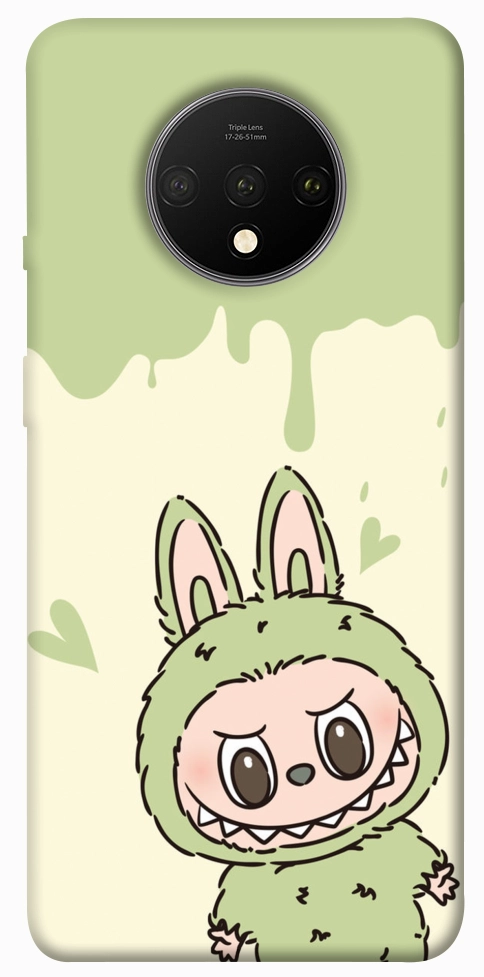 Чохол Labubu green для OnePlus 7T