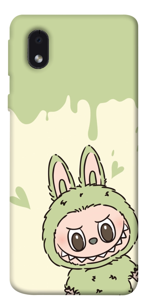 Чохол Labubu green для Galaxy M01 Core