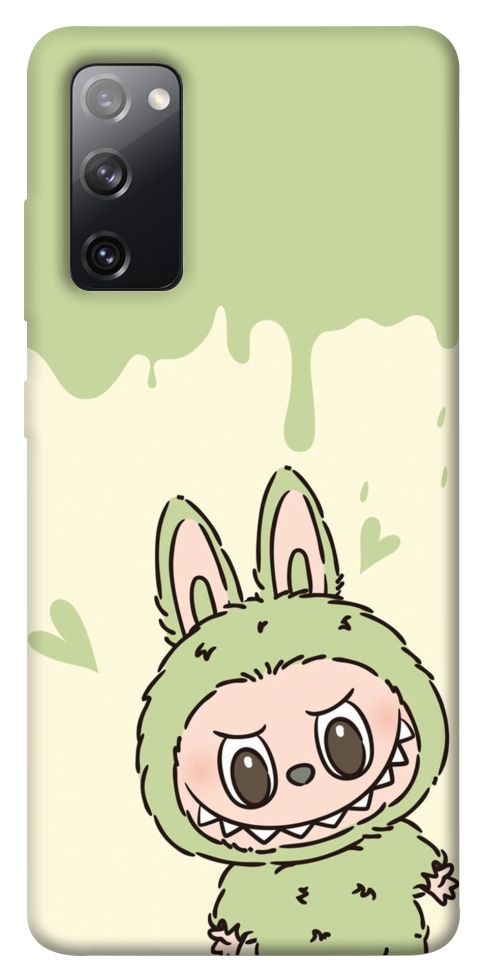 Чохол Labubu green для Galaxy S20 FE