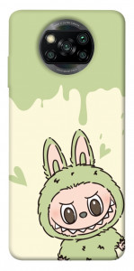 Чохол Labubu green для Xiaomi Poco X3 NFC