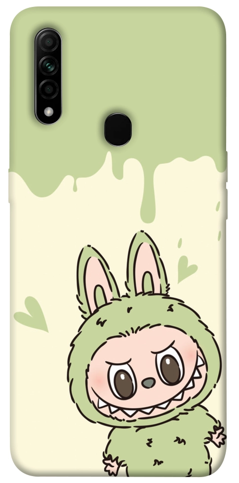 Чехол Labubu green для Oppo A31