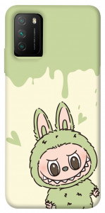 Чехол Labubu green для Xiaomi Poco M3