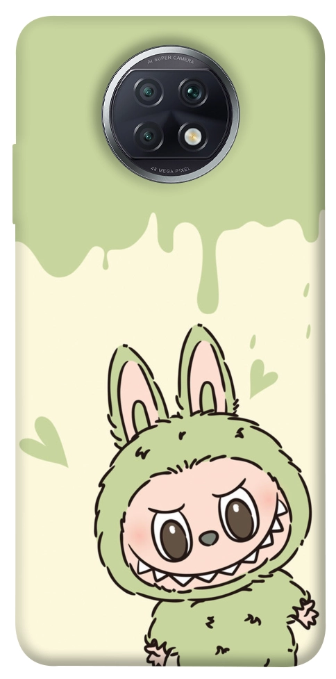 Чехол Labubu green для Xiaomi Redmi Note 9T