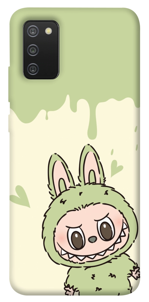 Чехол Labubu green для Galaxy A02s