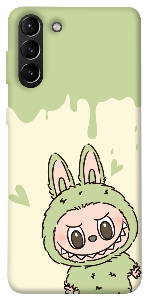 Чехол Labubu green для Galaxy S21+
