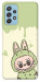 Чохол Labubu green для Galaxy A52