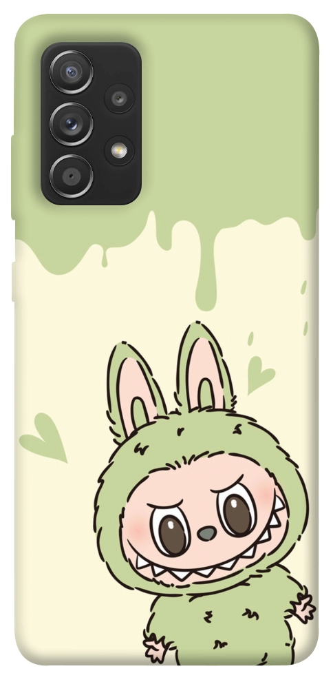 Чехол Labubu green для Galaxy A72 5G