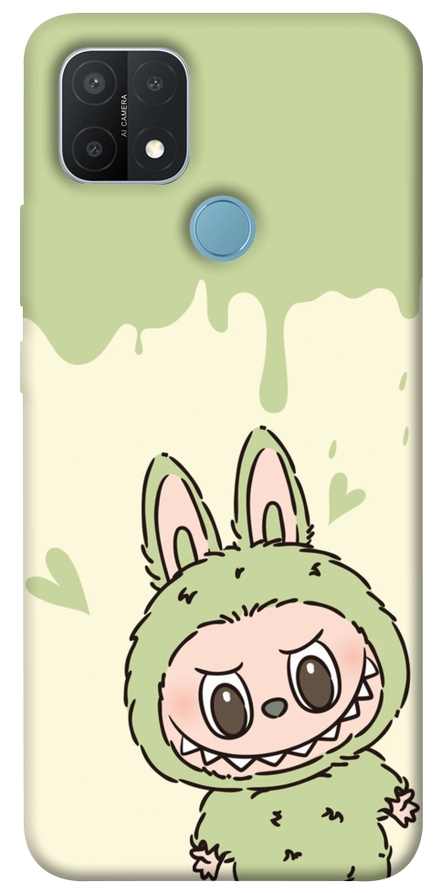 Чехол Labubu green для Oppo A15