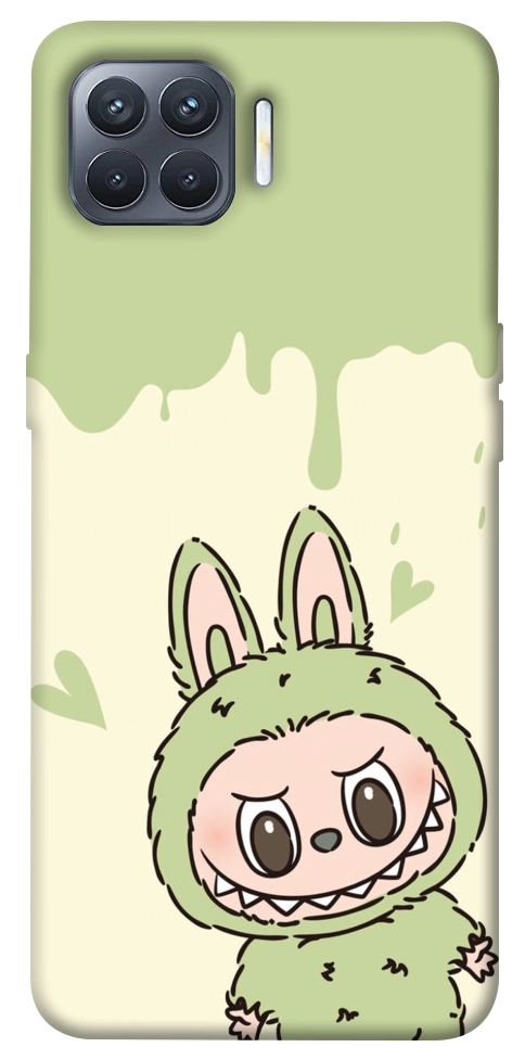 Чехол Labubu green для Oppo Reno 4 Lite