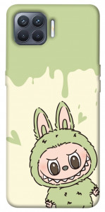 Чехол Labubu green для Oppo Reno 4 Lite