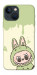 Чохол Labubu green для iPhone 13 mini