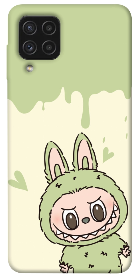 Чехол Labubu green для Galaxy A22 4G
