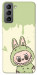 Чехол Labubu green для Galaxy S21 FE