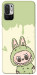 Чохол Labubu green для Xiaomi Redmi Note 10 5G