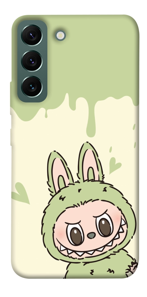 Чохол Labubu green для Galaxy S22
