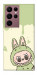 Чохол Labubu green для Galaxy S22 Ultra