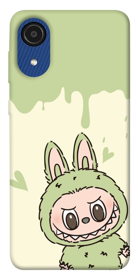 Чехол Labubu green для Galaxy A03 Core