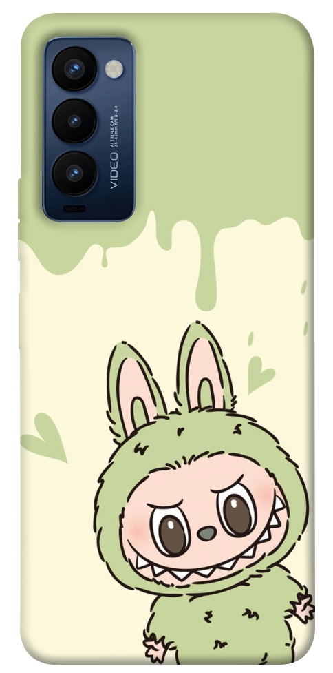 Чехол Labubu green для TECNO Camon 18