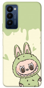 Чохол Labubu green для Tecno Camon 18