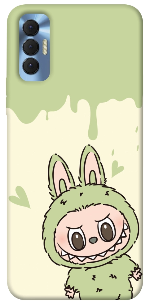 Чохол Labubu green для TECNO Spark 8P