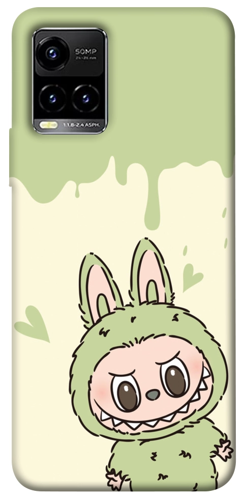 Чохол Labubu green для Vivo Y21