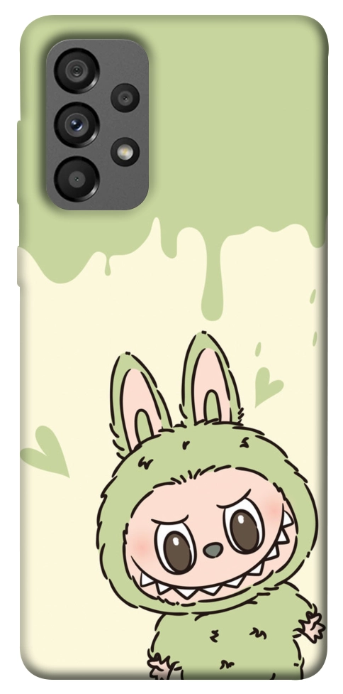 Чохол Labubu green для Galaxy A73 5G