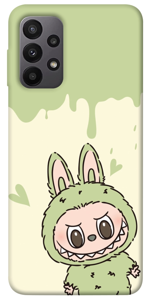 Чохол Labubu green для Galaxy A23