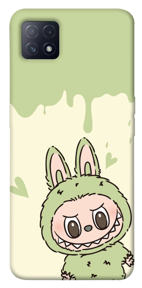 Чехол Labubu green для Oppo A73 5G