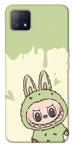 Чехол Labubu green для Oppo A73 5G
