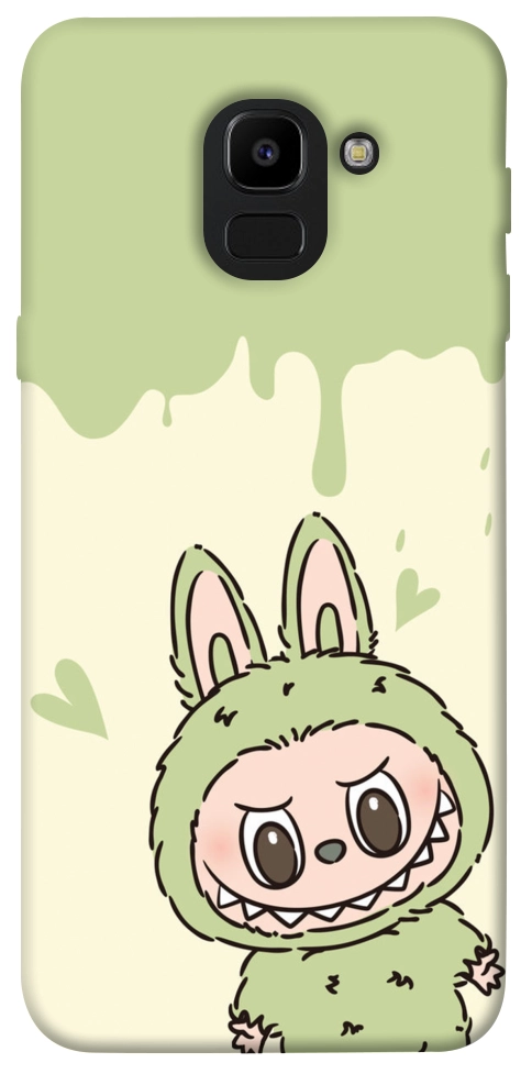 Чехол Labubu green для Galaxy J6 (2018)
