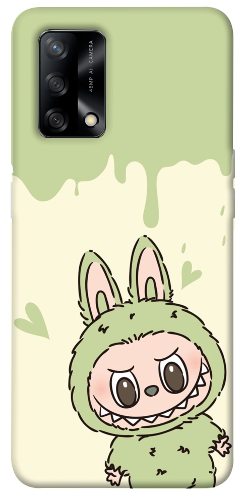 Чехол Labubu green для Oppo F19
