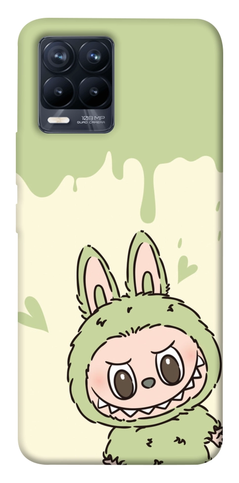 Чехол Labubu green для Realme 8 Pro