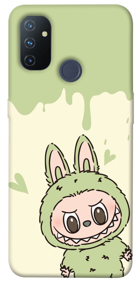 Чехол Labubu green для OnePlus Nord N100