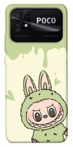 Чохол Labubu green для Xiaomi Poco C40