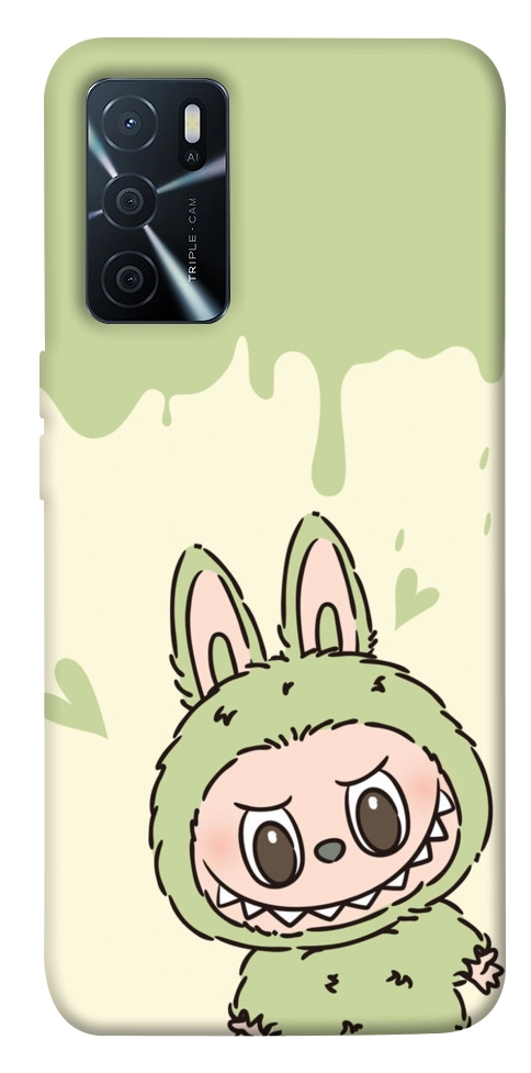 Чехол Labubu green для Oppo A16