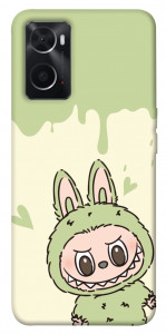 Чехол Labubu green для Oppo A76 4G